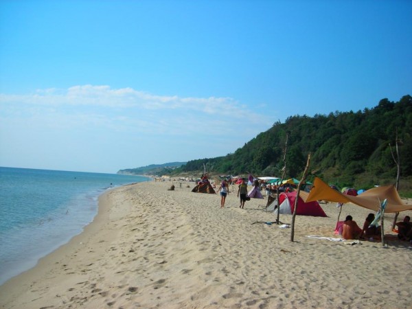 пляж в Болгарии